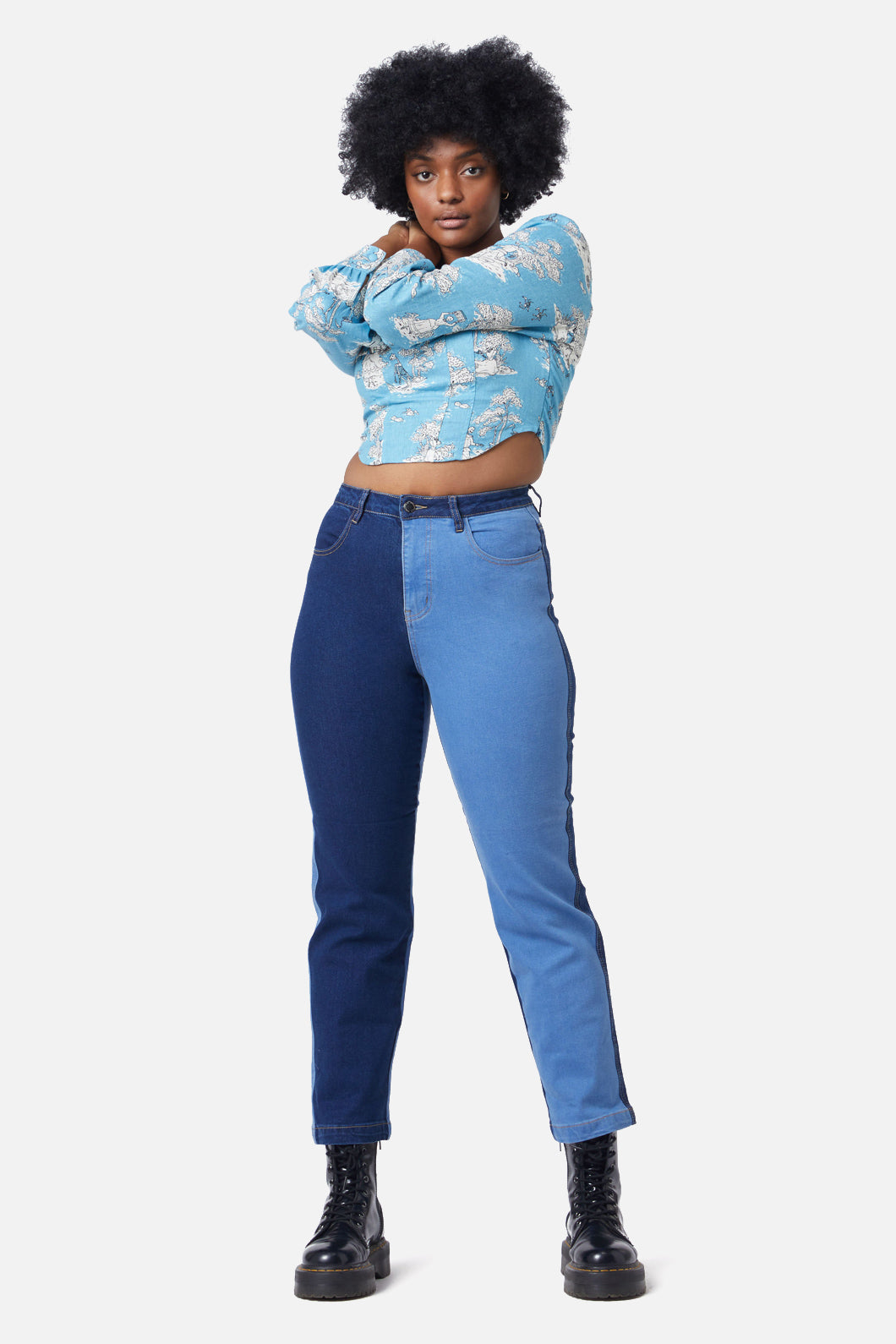blue