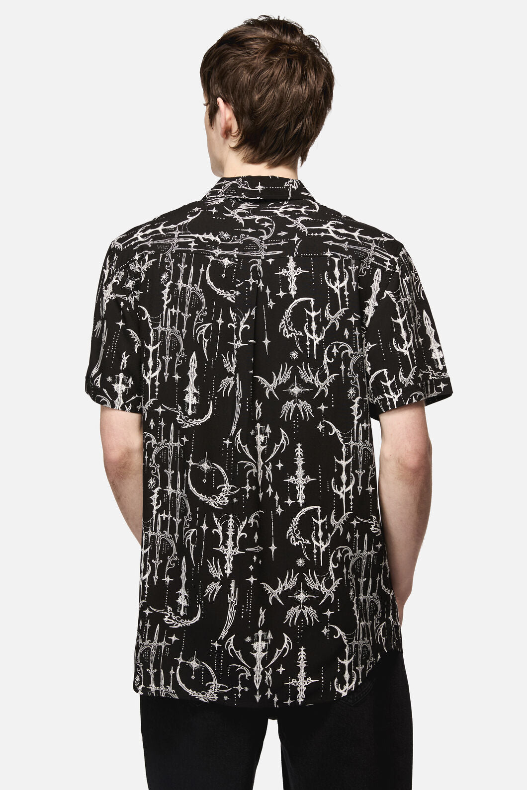 Black Friday - Cyber Print SS Shirt - black