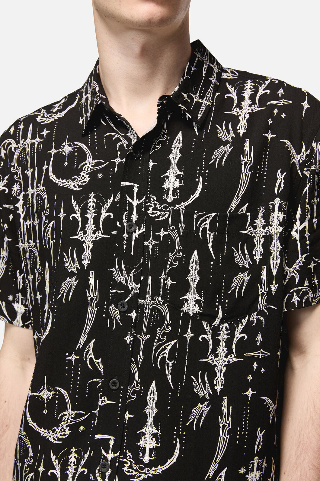 Black Friday - Cyber Print SS Shirt - black