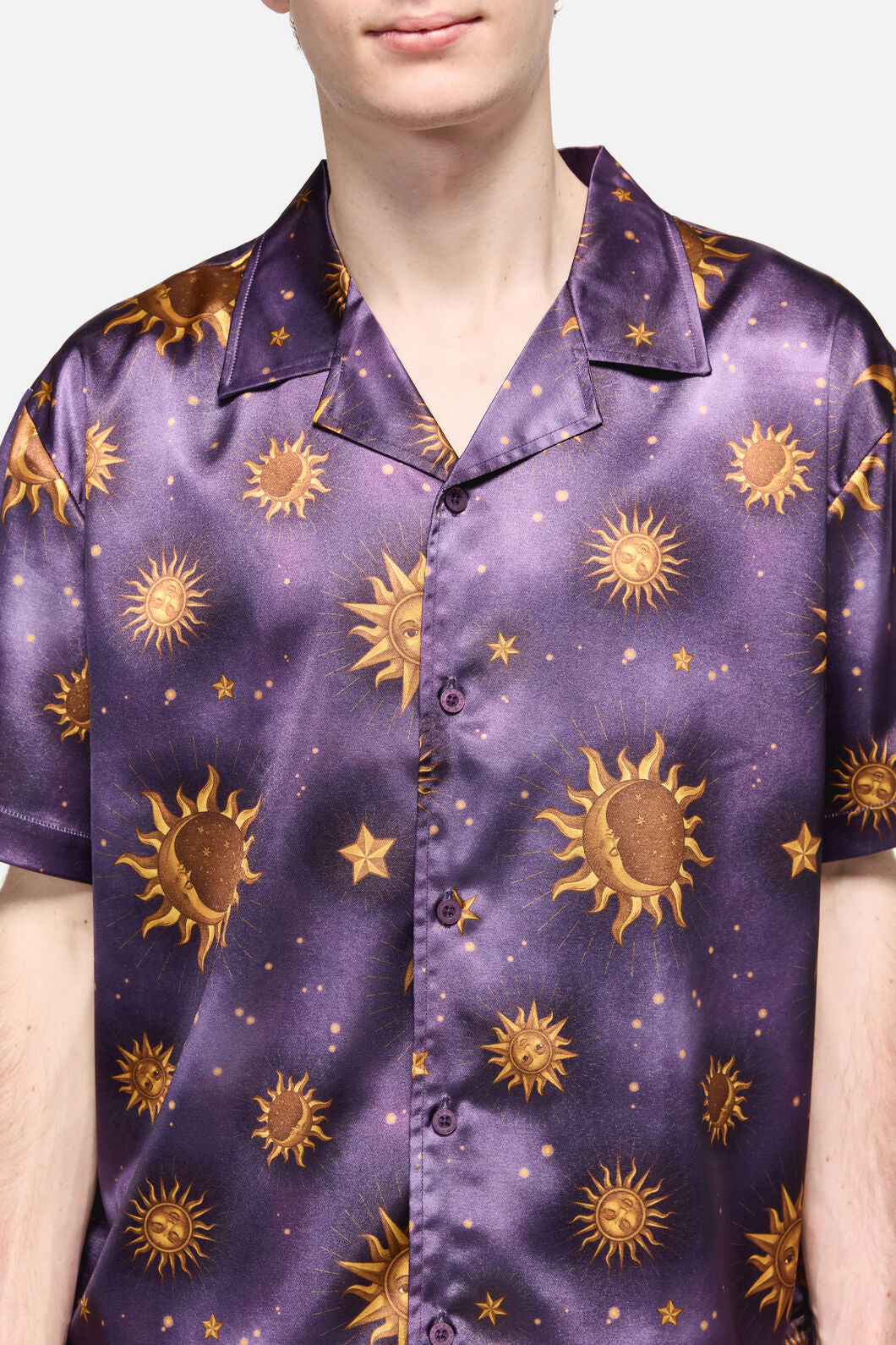Black Friday - Cosmic Light Whimsy SS Shirt - purple