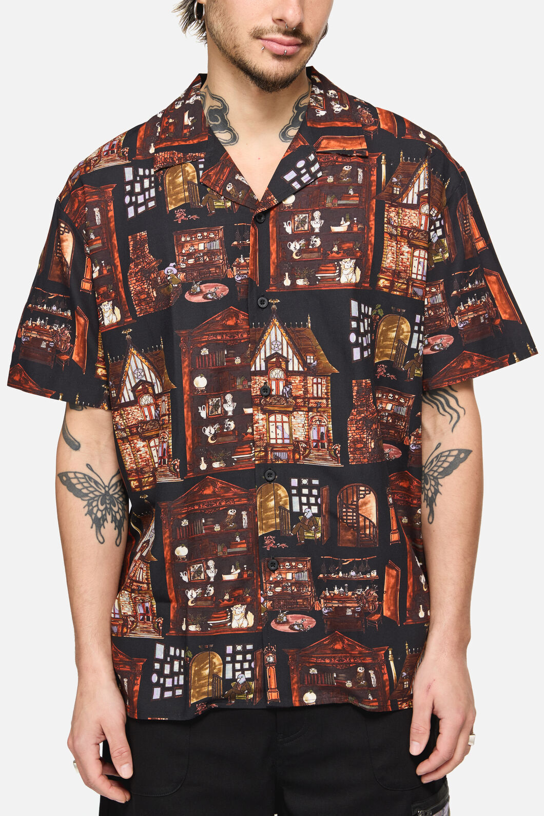 Black Friday - Covenstead Short Sleeve Shirt - multi