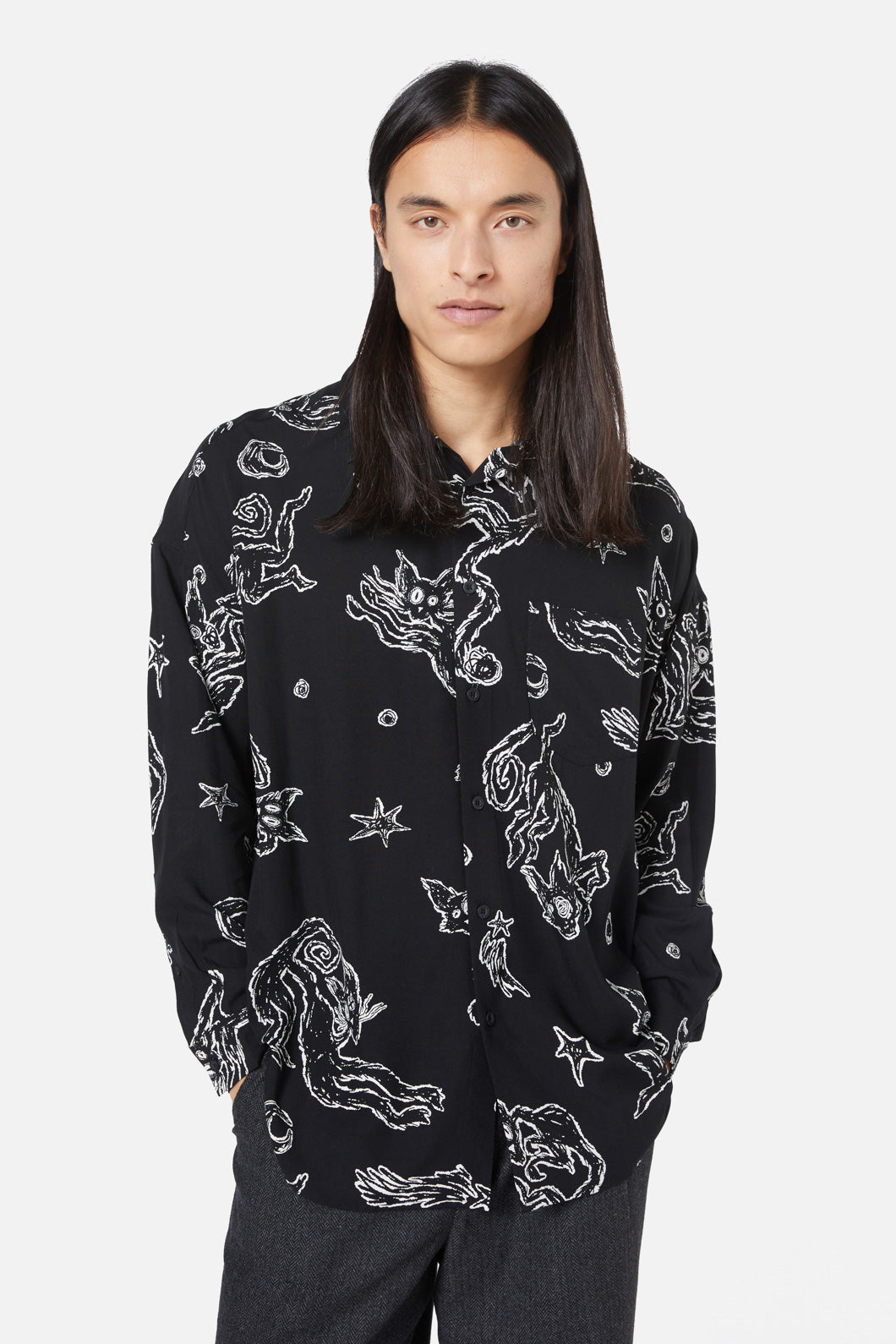 Black Friday - Shadows LS Shirt - black