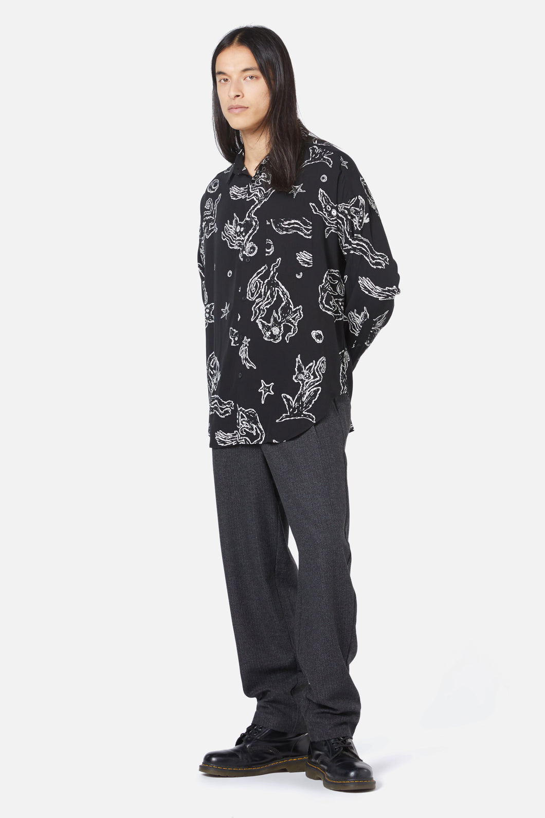 Black Friday - Shadows LS Shirt - black