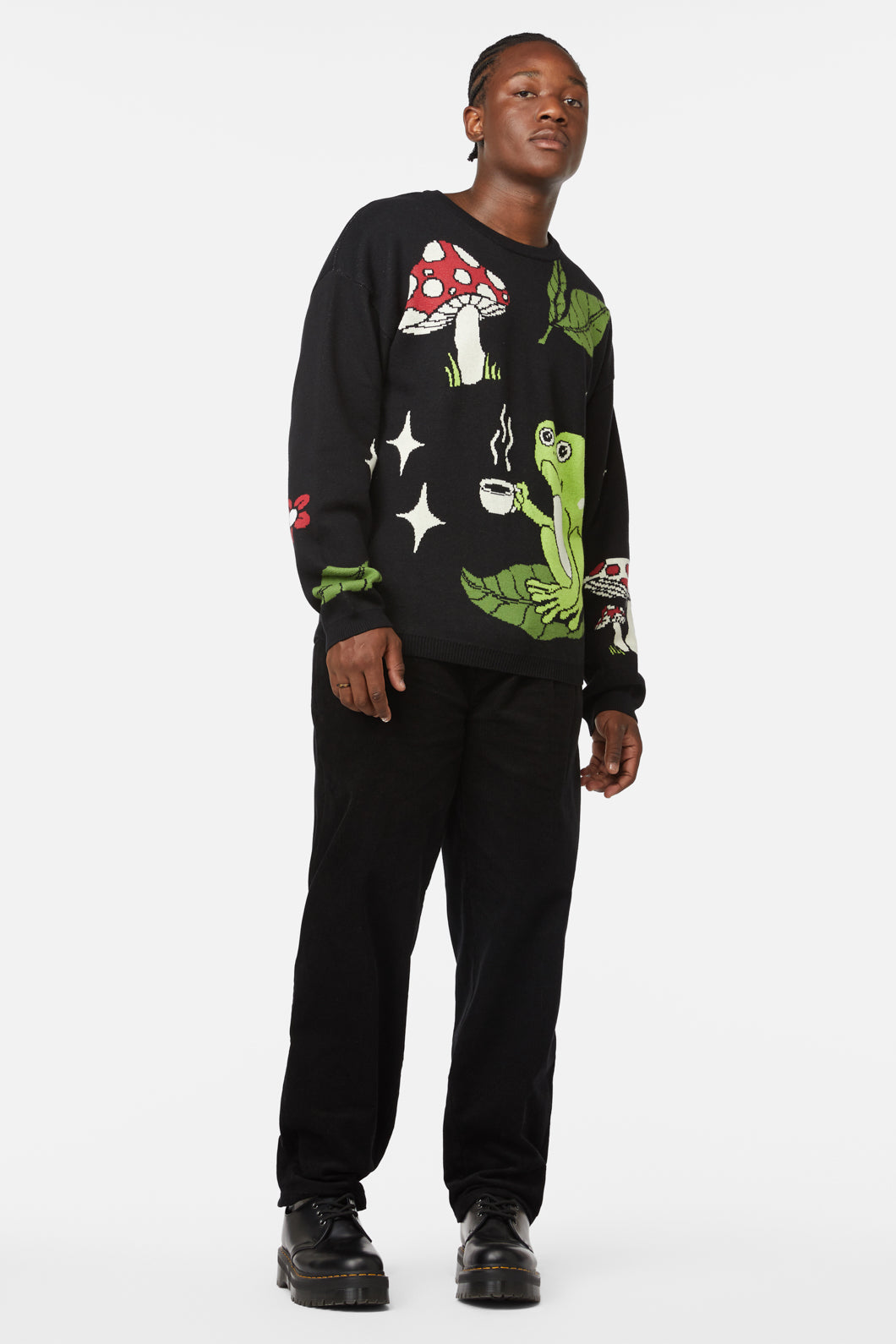 Black Friday - Toadstool Unisex Knit - black