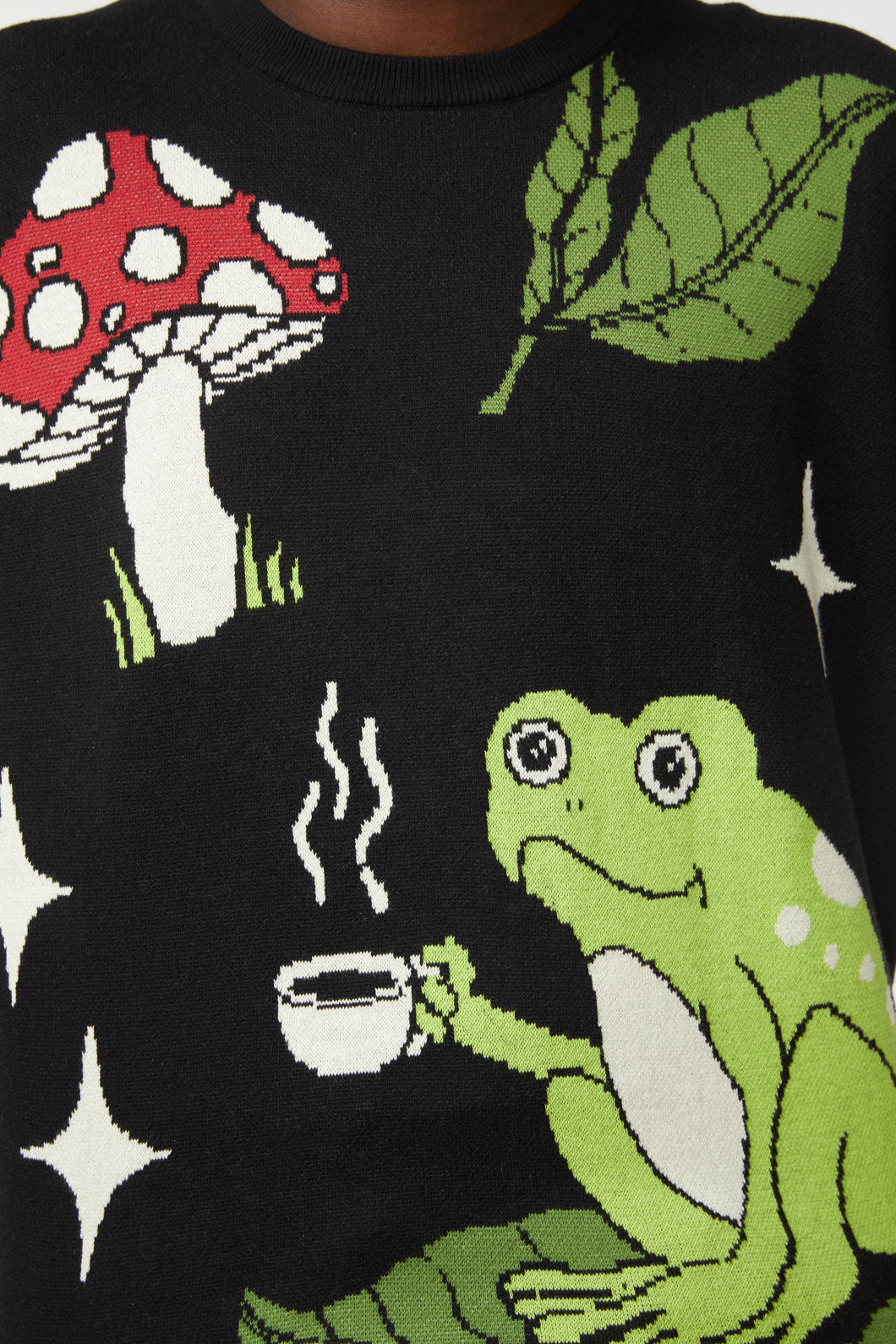 Black Friday - Toadstool Unisex Knit - black