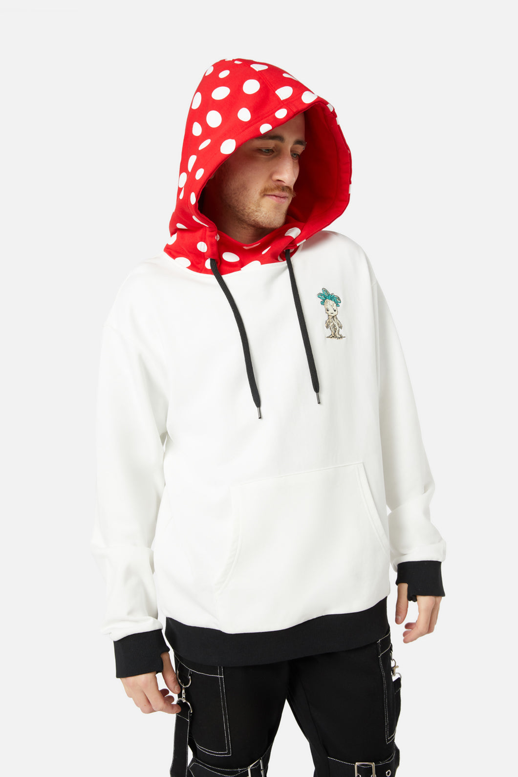 Black Friday - Cutie Mandrake Hoodie - white