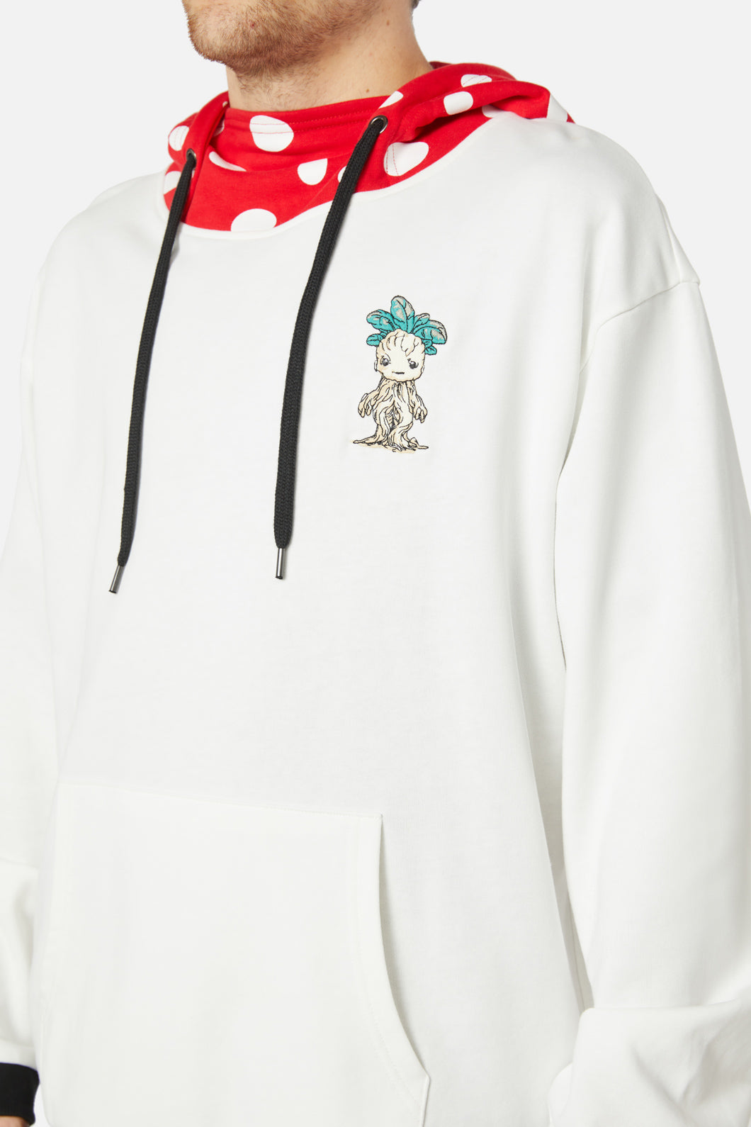Black Friday - Cutie Mandrake Hoodie - white