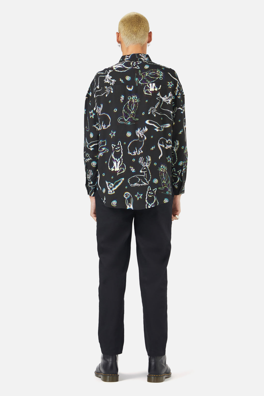 Black Friday - Aura LS Shirt - multi
