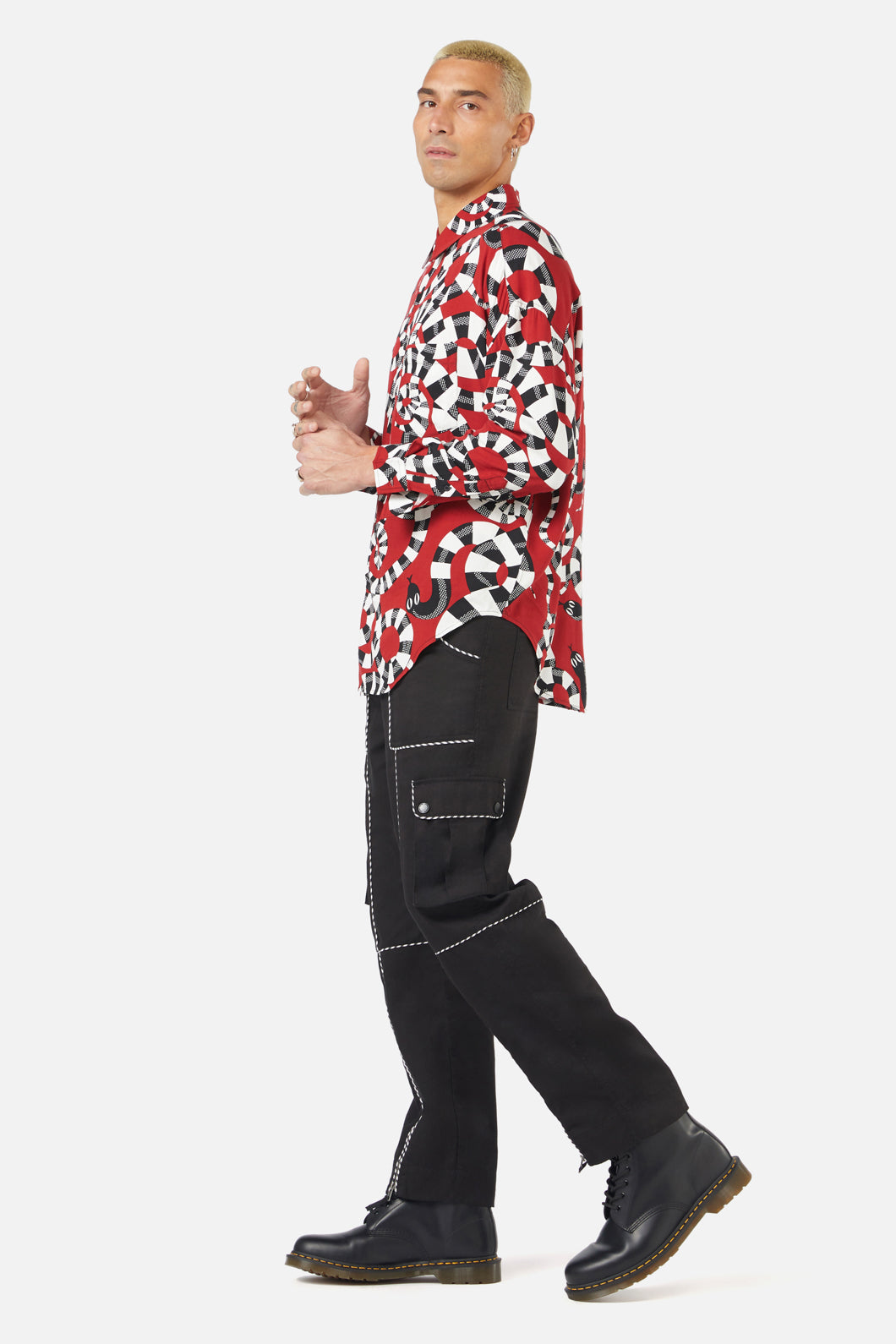 Black Friday - Poisonous LS Shirt - red
