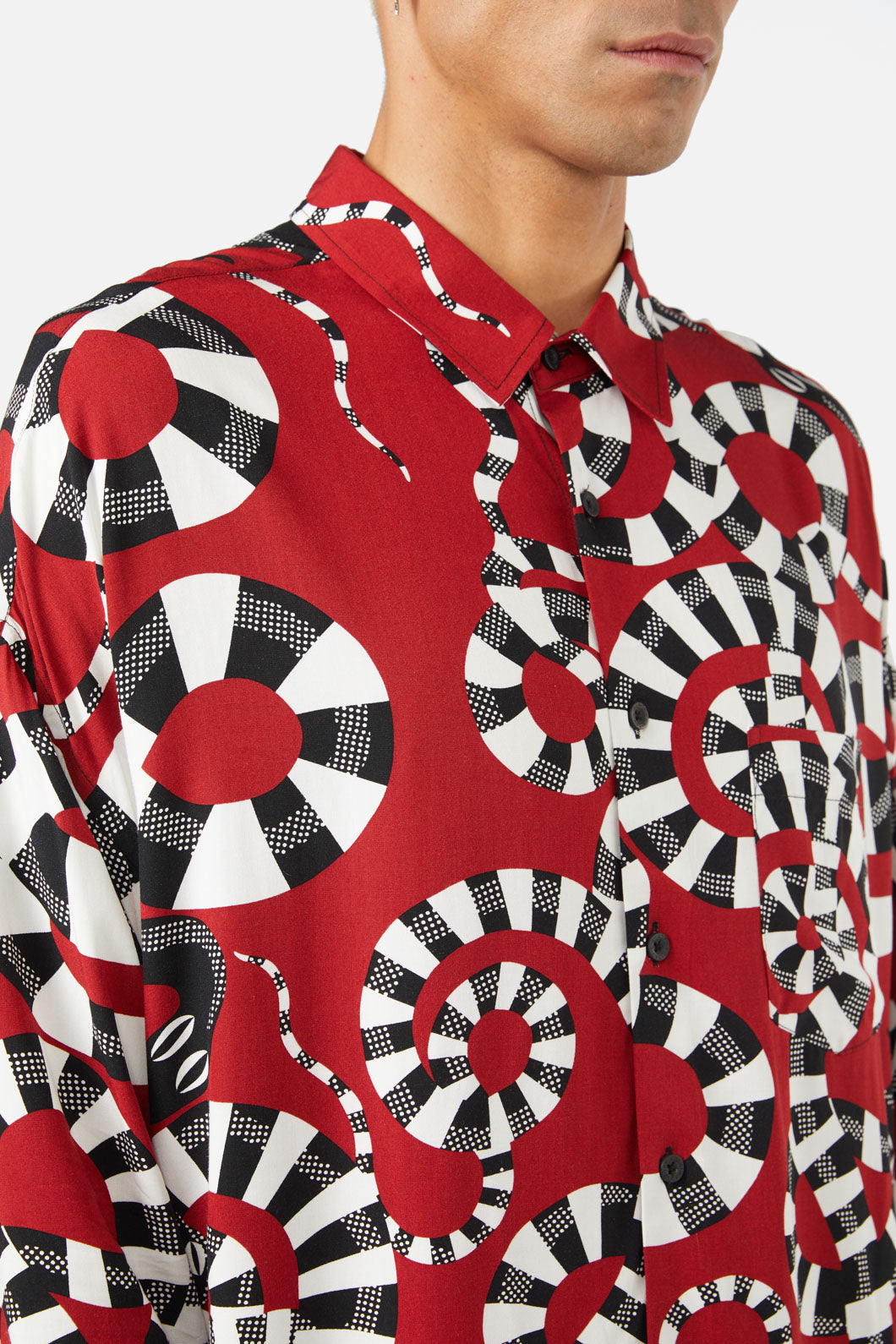 Black Friday - Poisonous LS Shirt - red