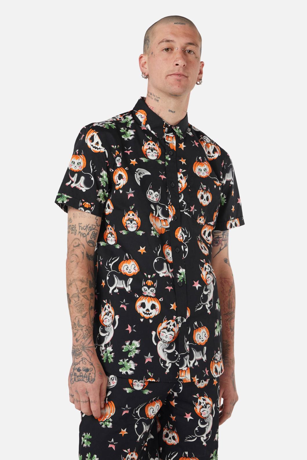 Black Friday - Pumpkin Patch SS Shirt - black