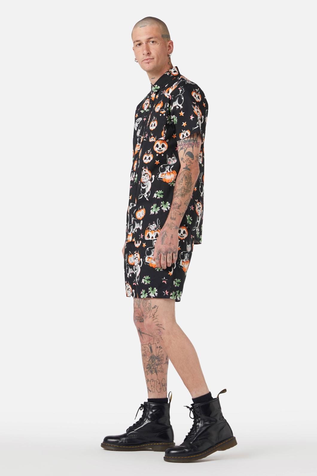Black Friday - Pumpkin Patch SS Shirt - black