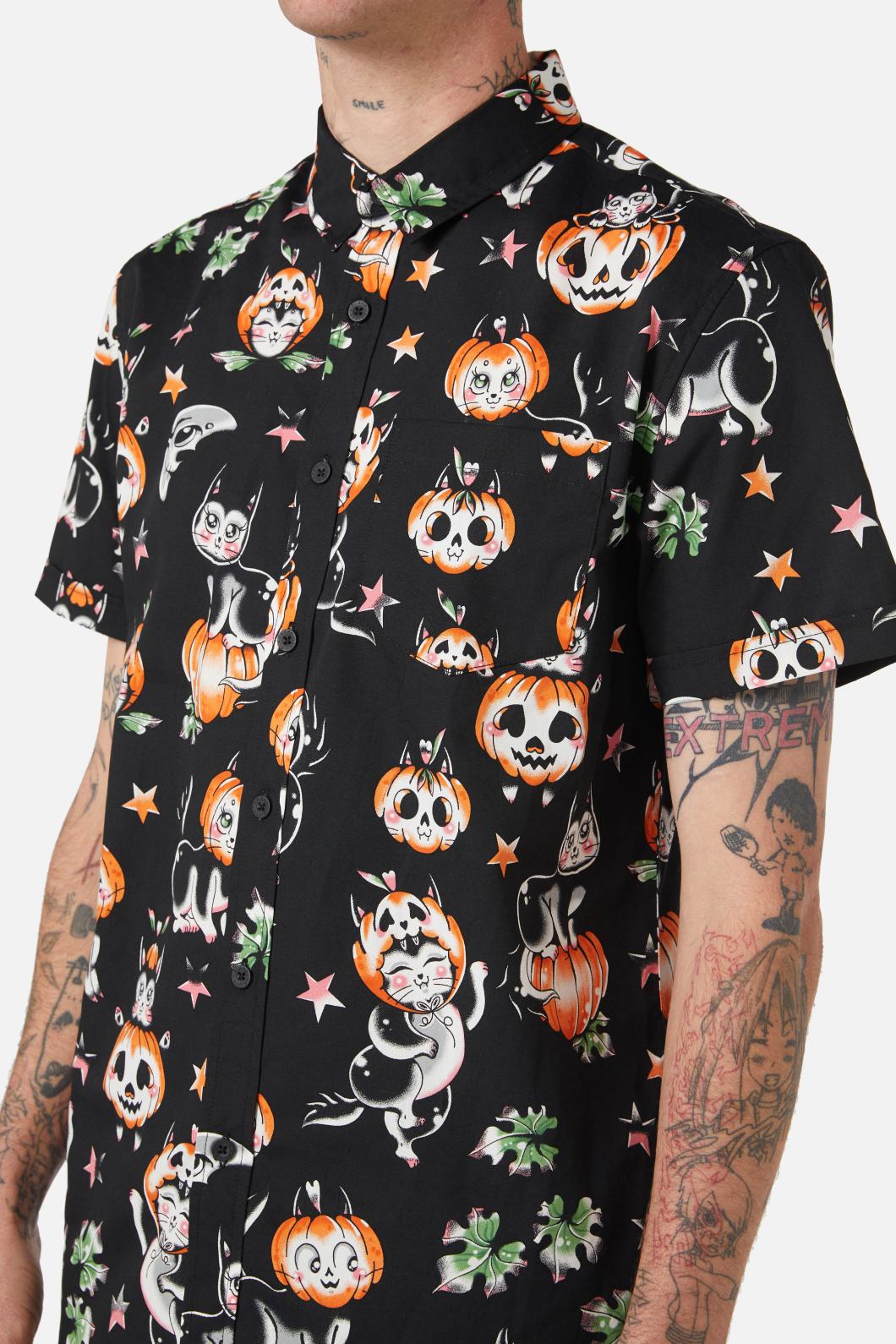 Black Friday - Pumpkin Patch SS Shirt - black