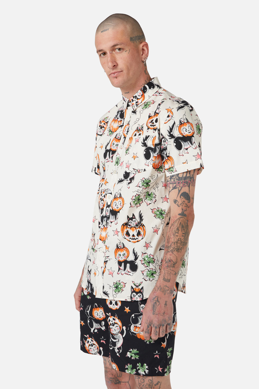 Black Friday - Pumpkin Patch SS Shirt - white