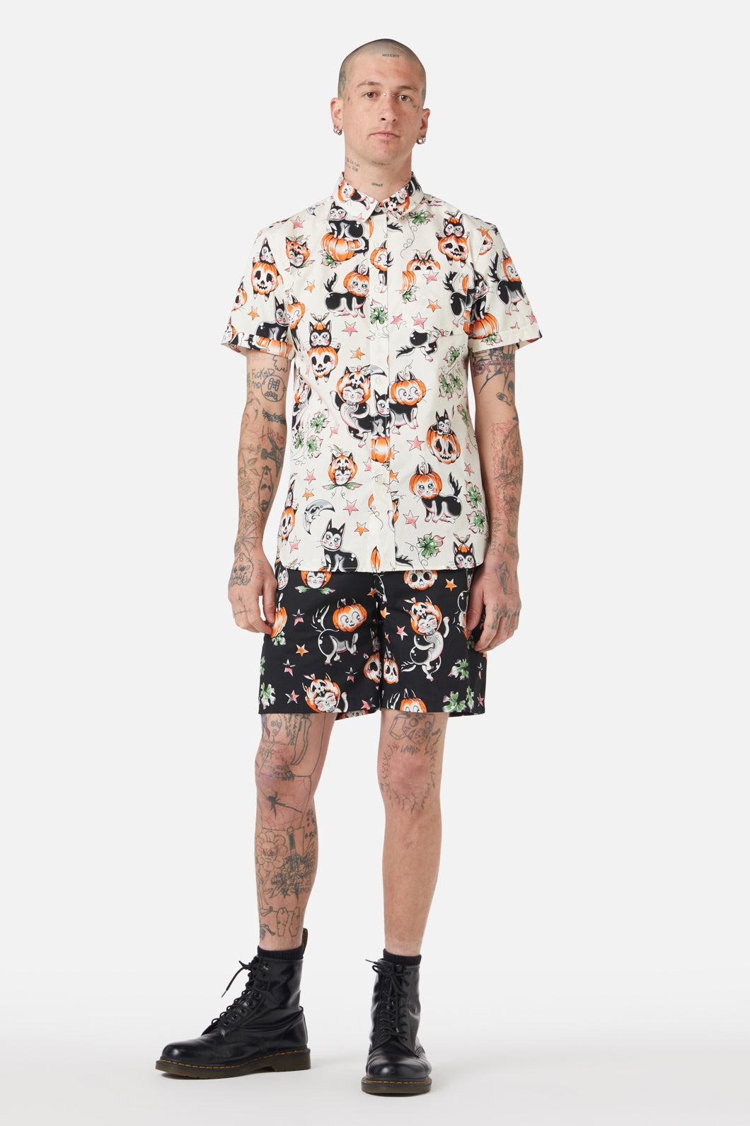 Black Friday - Pumpkin Patch SS Shirt - white