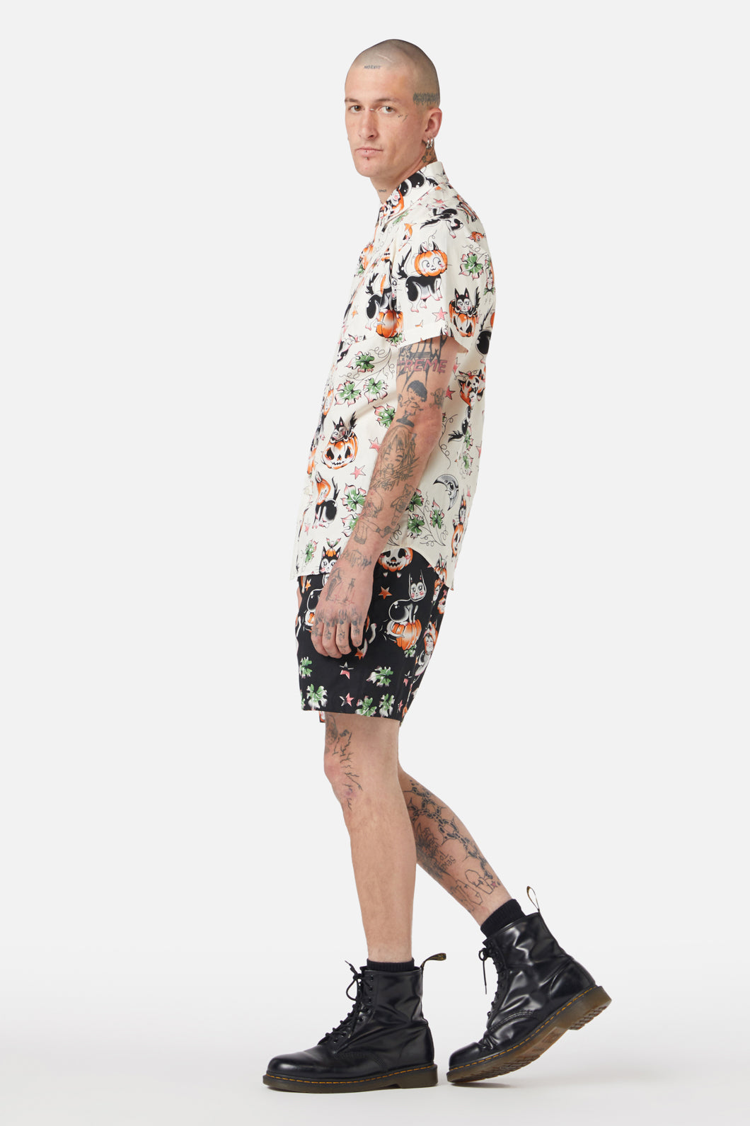 Black Friday - Pumpkin Patch SS Shirt - white