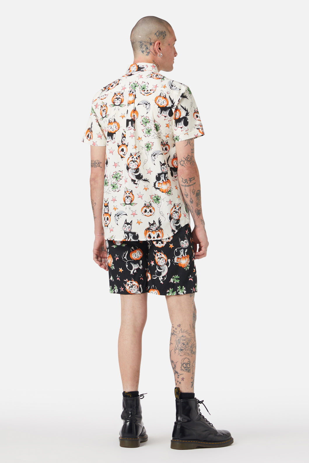Black Friday - Pumpkin Patch SS Shirt - white