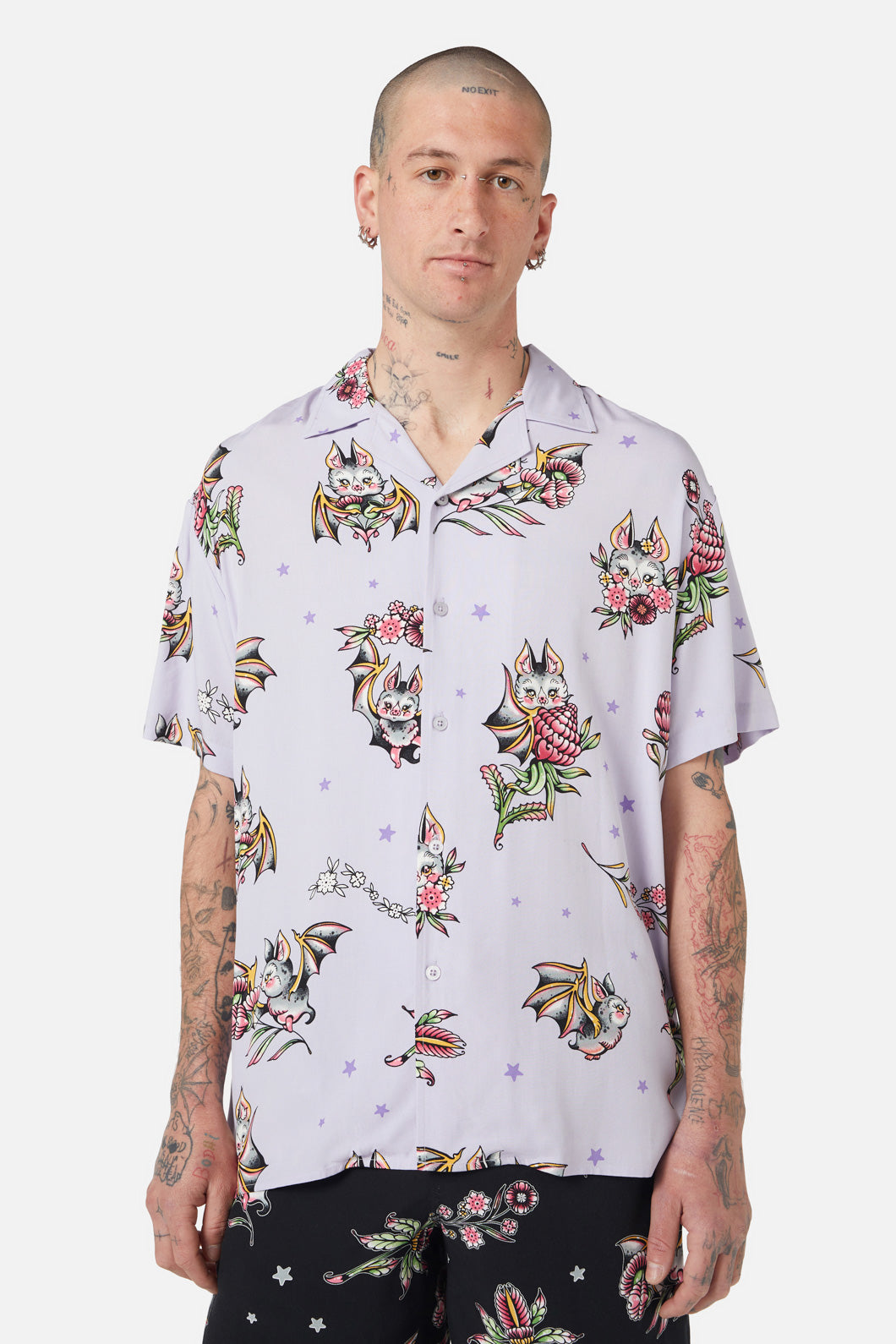 Black Friday - Fruity Bats SS Shirt - lilac