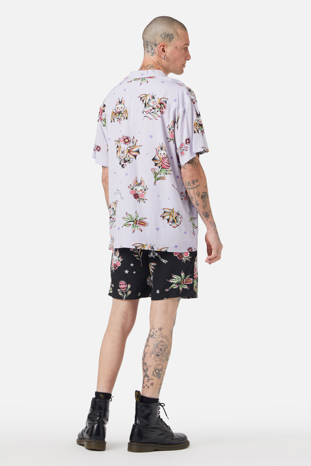 Black Friday - Fruity Bats SS Shirt - lilac