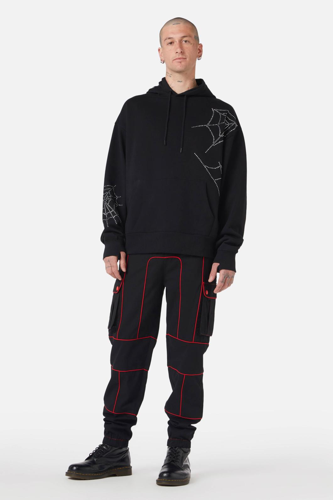Black Friday - Elm Diamante Hoodie - black
