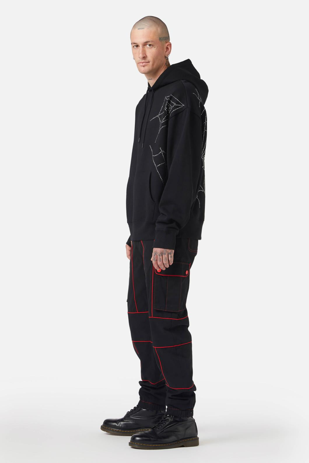 Black Friday - Elm Diamante Hoodie - black