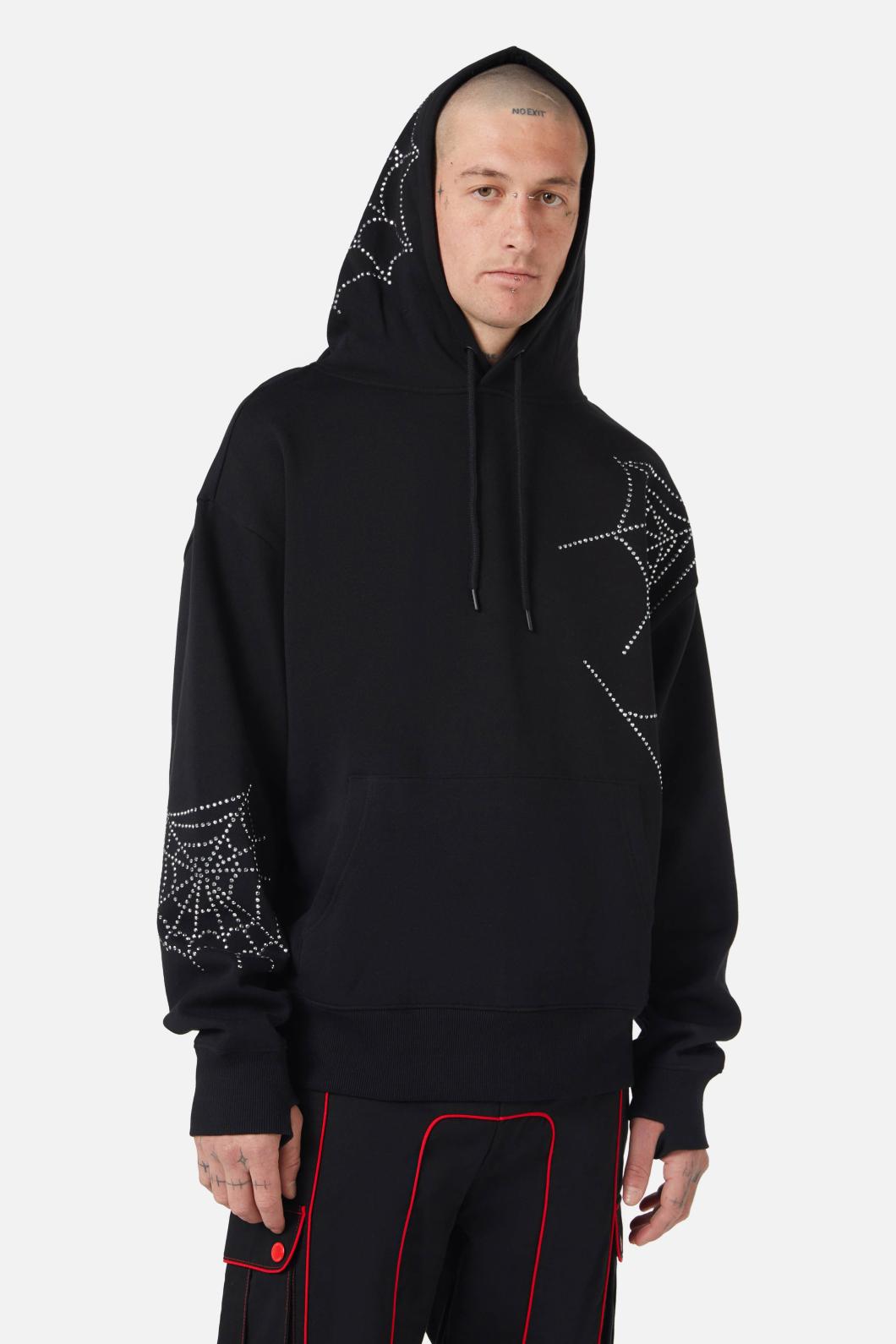 Black Friday - Elm Diamante Hoodie - black