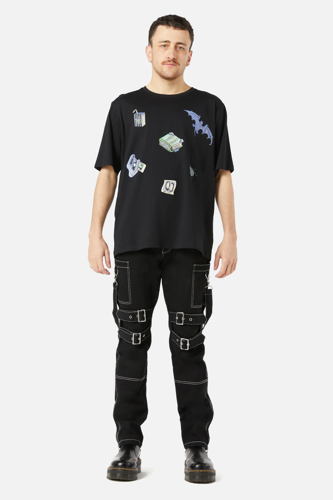 Black Friday - Goth Motif Tee - black