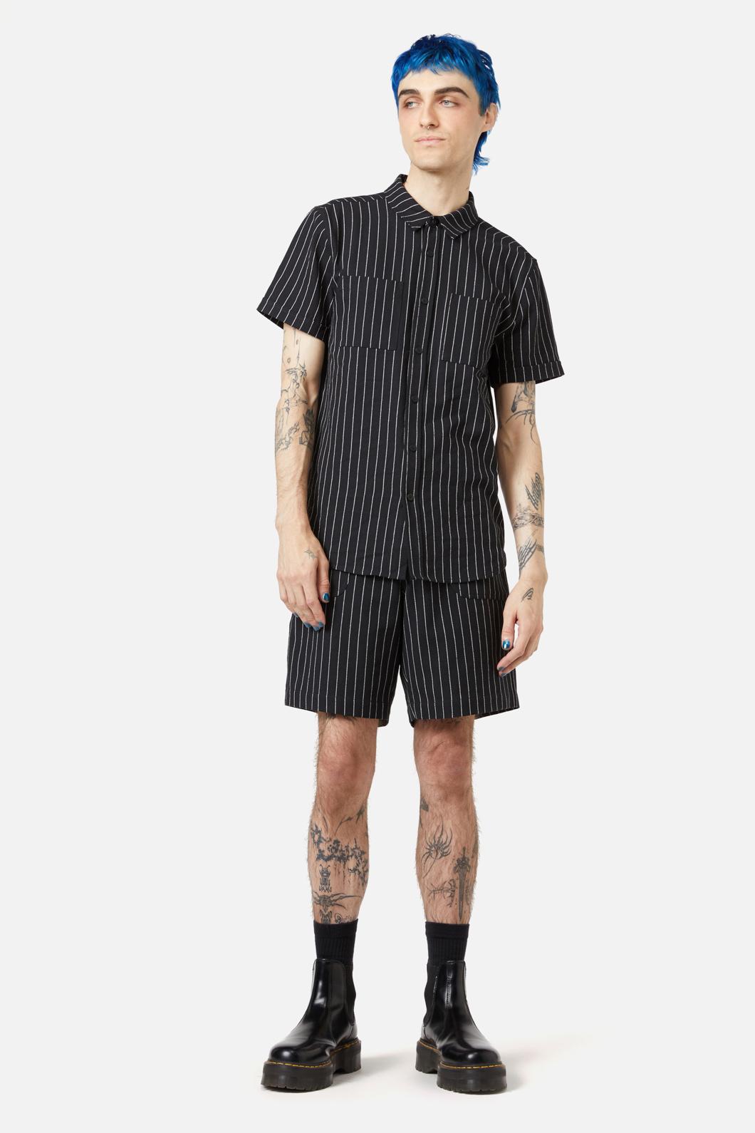 Black Friday - Sew Much Fun Stripe SS Shirt - black