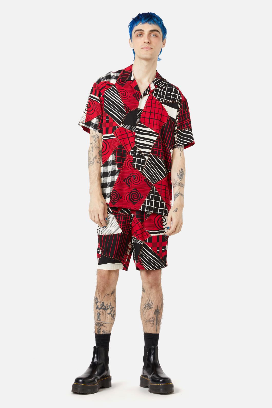Black Friday - Patched Up SS Shirt - black
