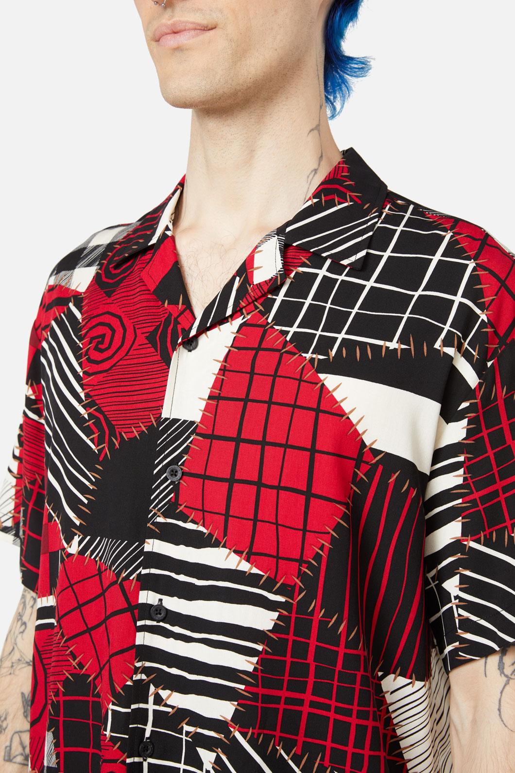Black Friday - Patched Up SS Shirt - black