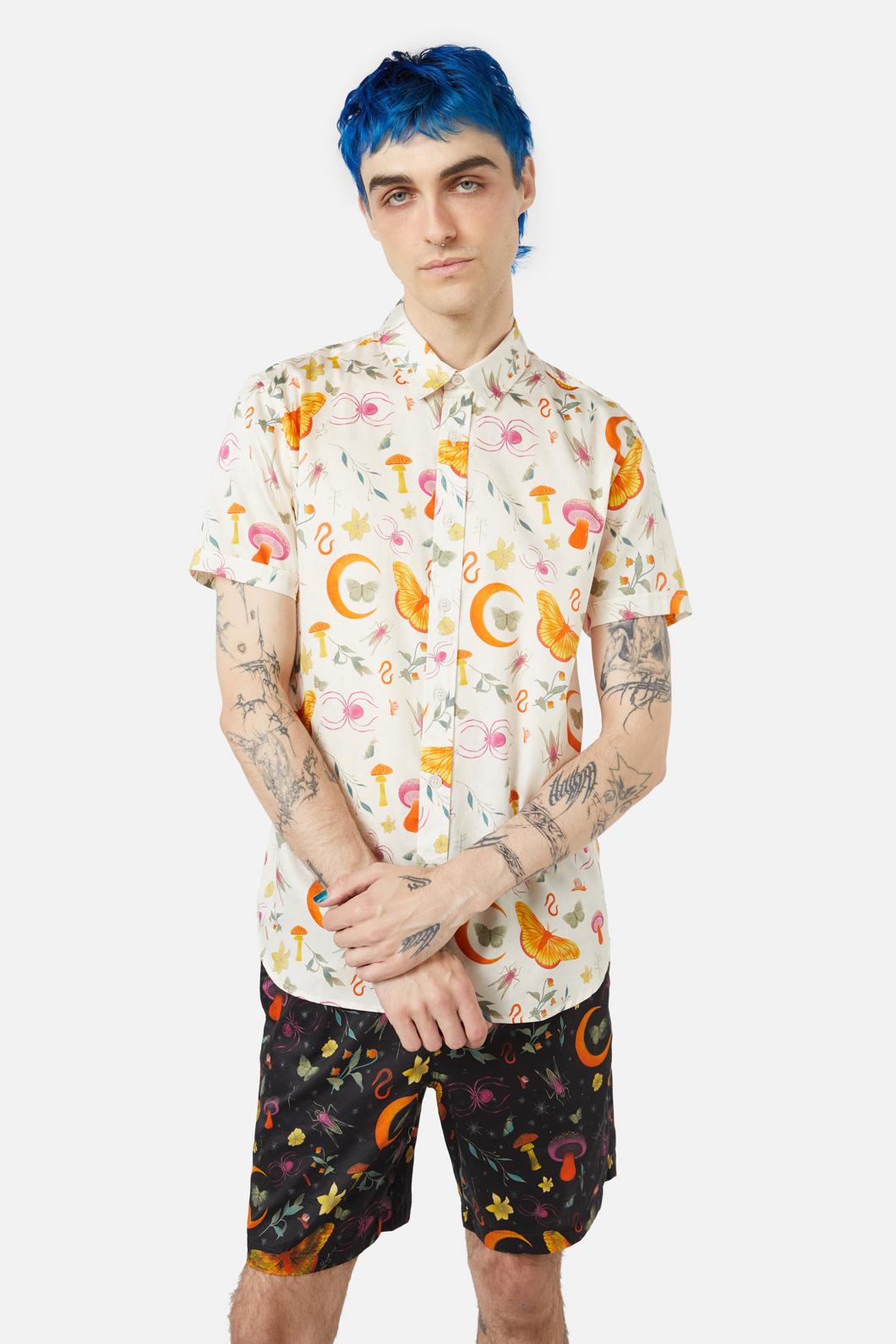 Black Friday - Garden Party SS Shirt - cream