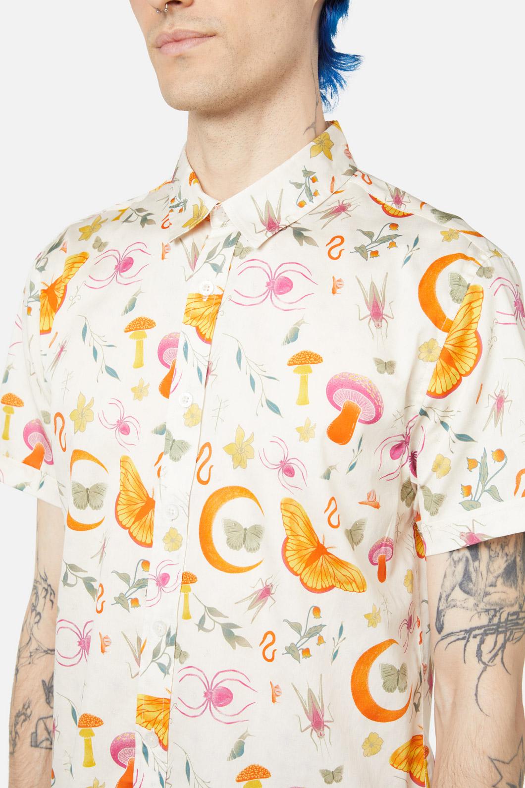 Black Friday - Garden Party SS Shirt - cream