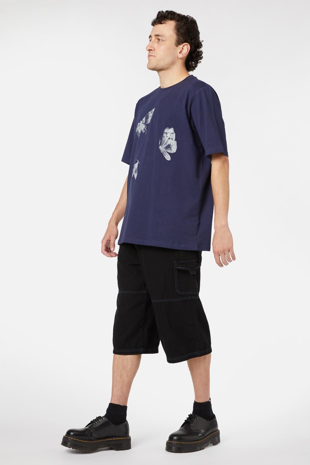 Black Friday - Mega Moth Tee - navy