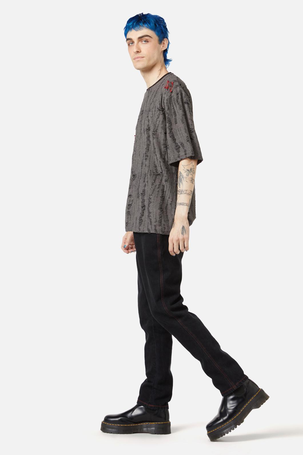 Black Friday - Lock Picker SS Distressed Tee - grey