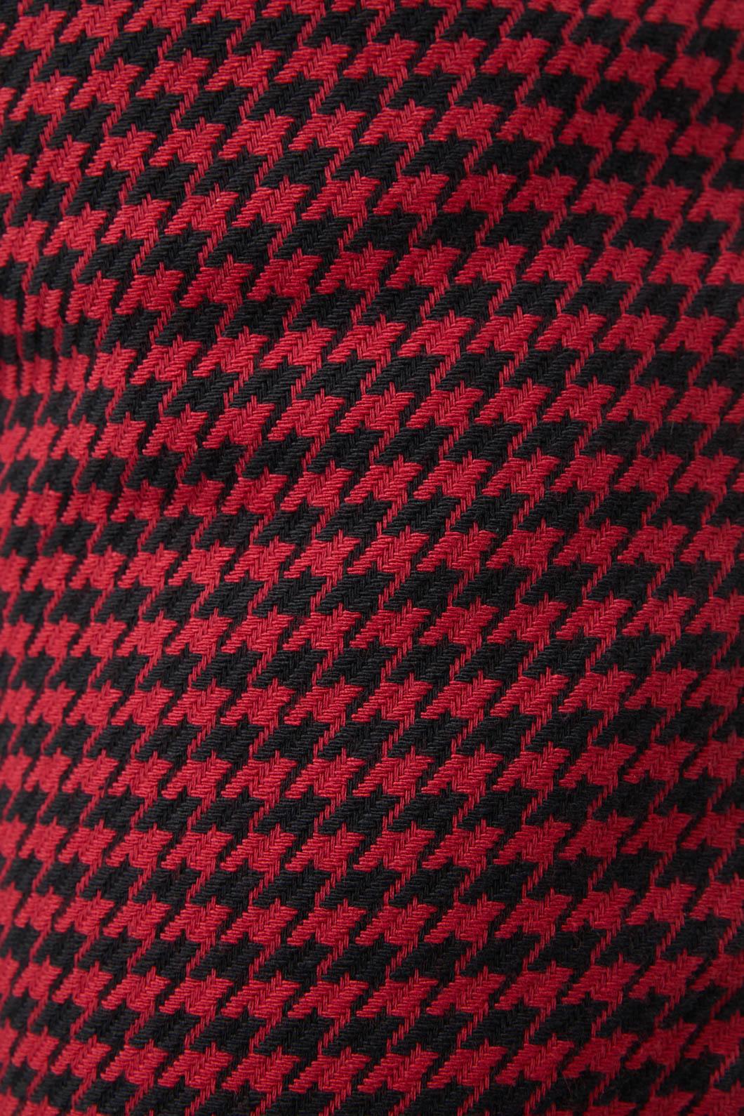 Black Friday - VirtueHoundstoothSlimFit Pants - red-black