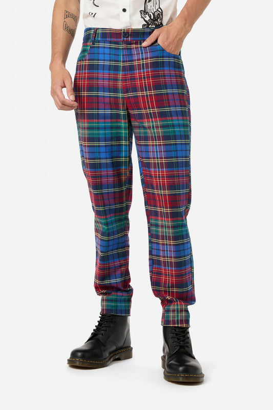 Black Friday - Sainted Tartan Pants - multi