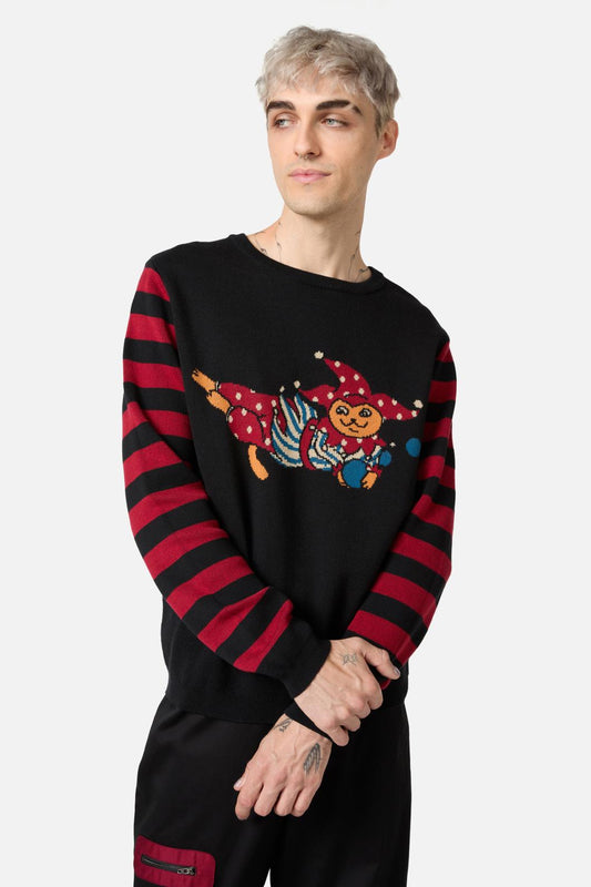 Black Friday - Jest Cat Knit Jumper - black
