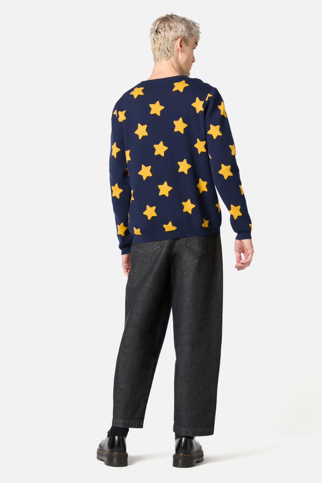 Black Friday - Wiz Knit Jumper - midnight