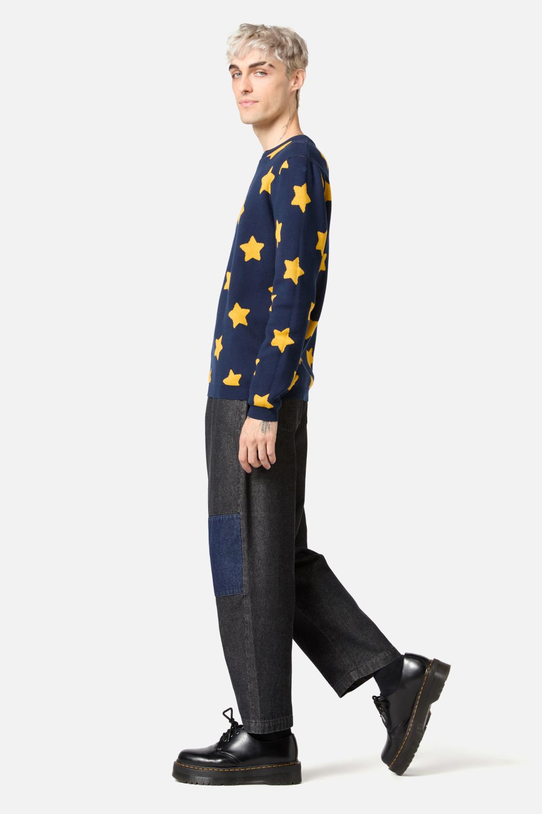 Black Friday - Wiz Knit Jumper - midnight