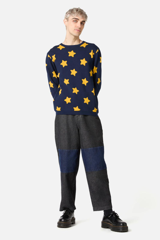 Black Friday - Wiz Knit Jumper - midnight