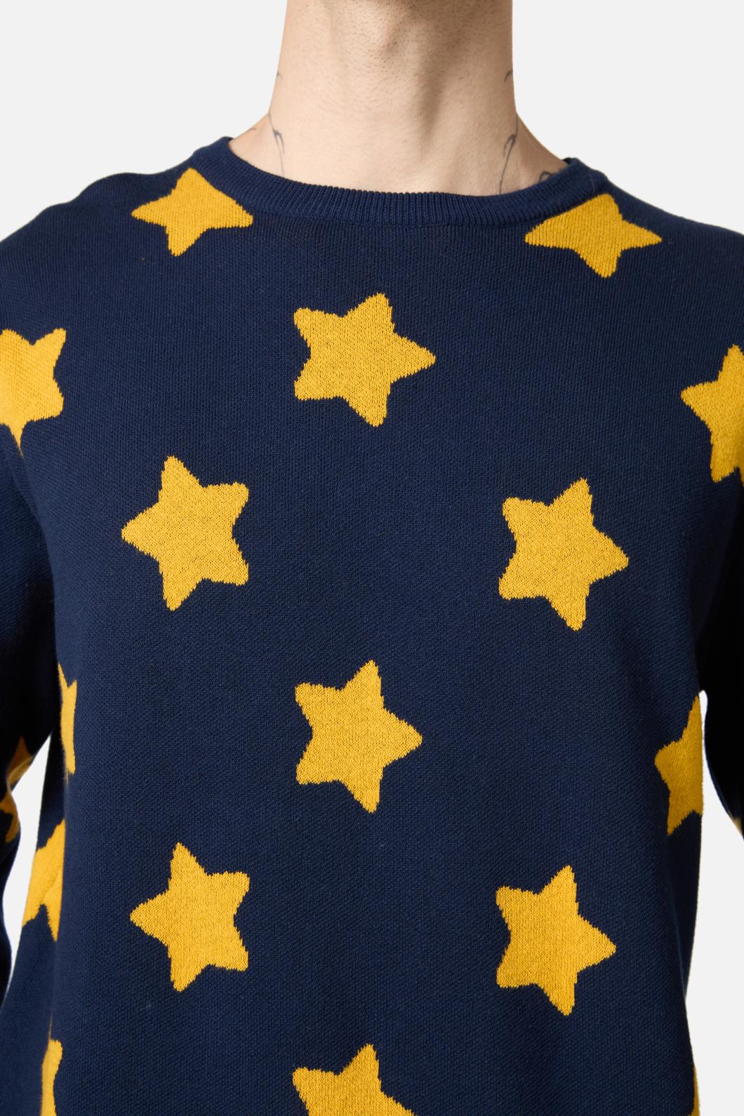 Black Friday - Wiz Knit Jumper - midnight