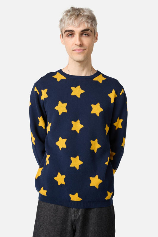 Black Friday - Wiz Knit Jumper - midnight