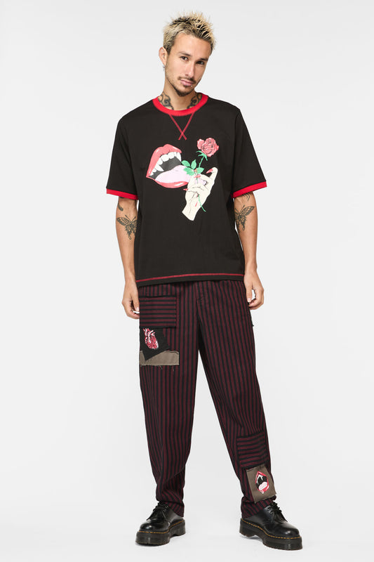 Black Friday - Vampy Print Tee - black