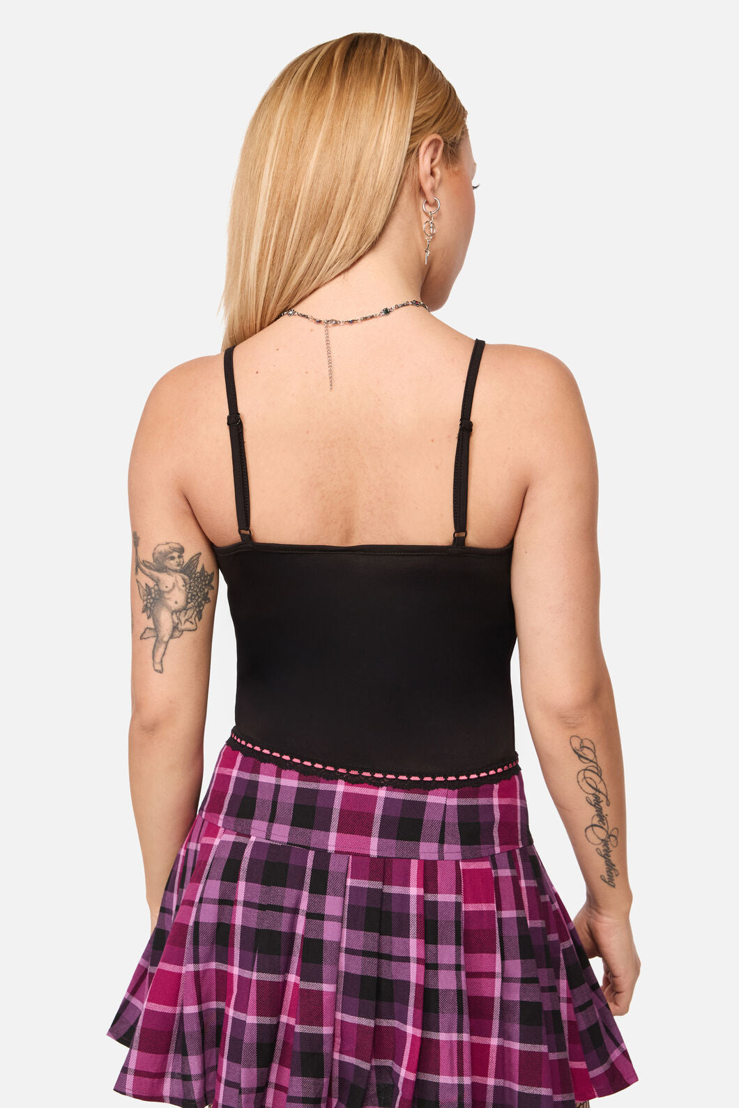 Dangerfield - Predictions Embroidered Tank - black