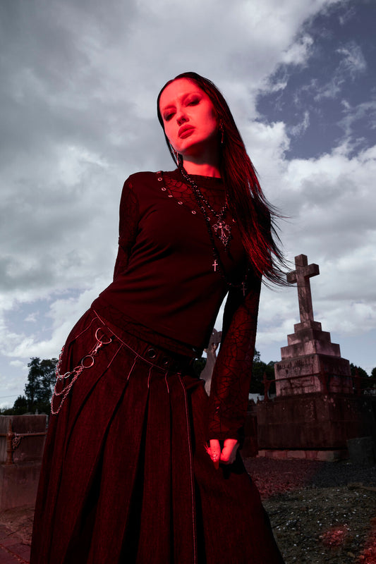 Black Friday - Trickz Punk Top - black