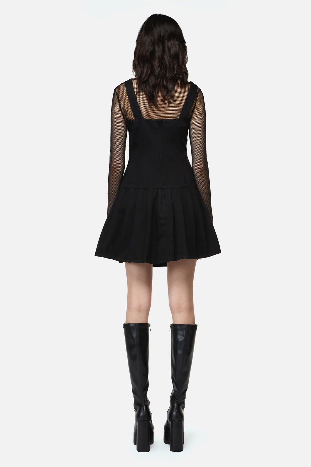 Black Friday - Hazardous Print Dress - black