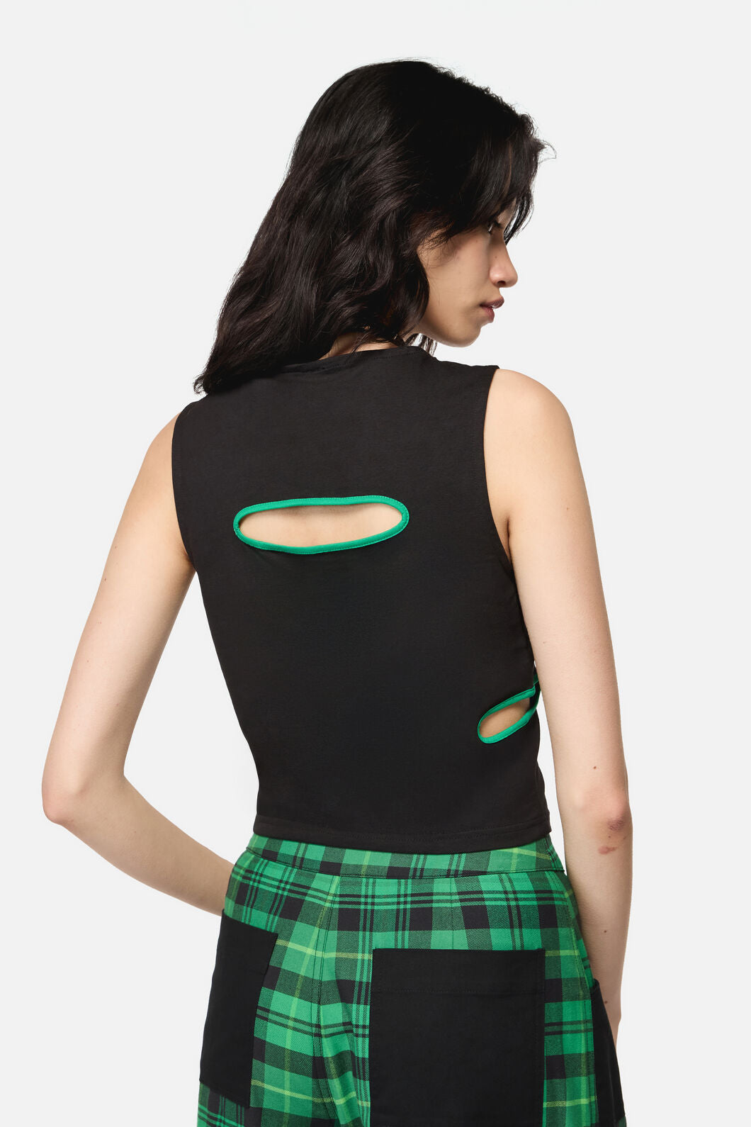 Black Friday - Wired Cut Out Tank - black