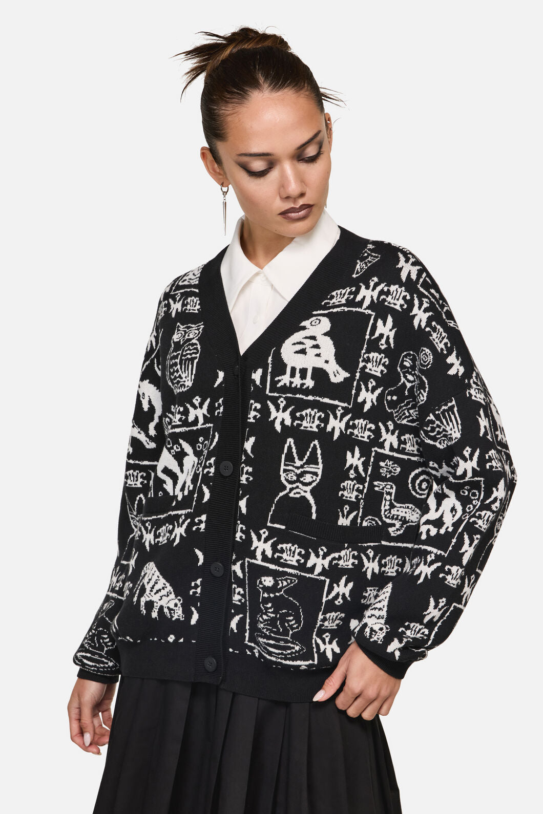 Manuscript Goth Cardigan – Dangerfield