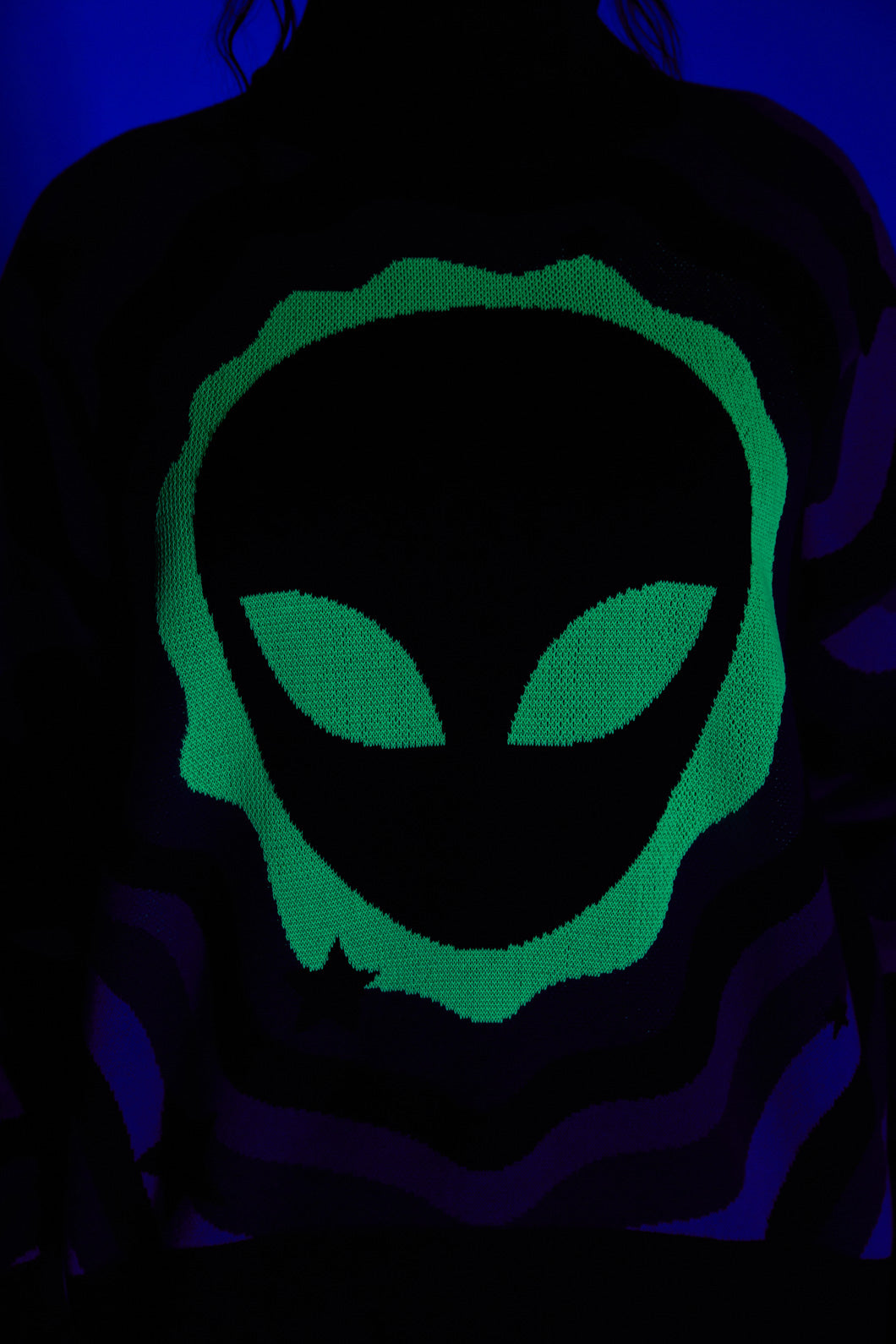 Black Friday - Alien Knit - black-green