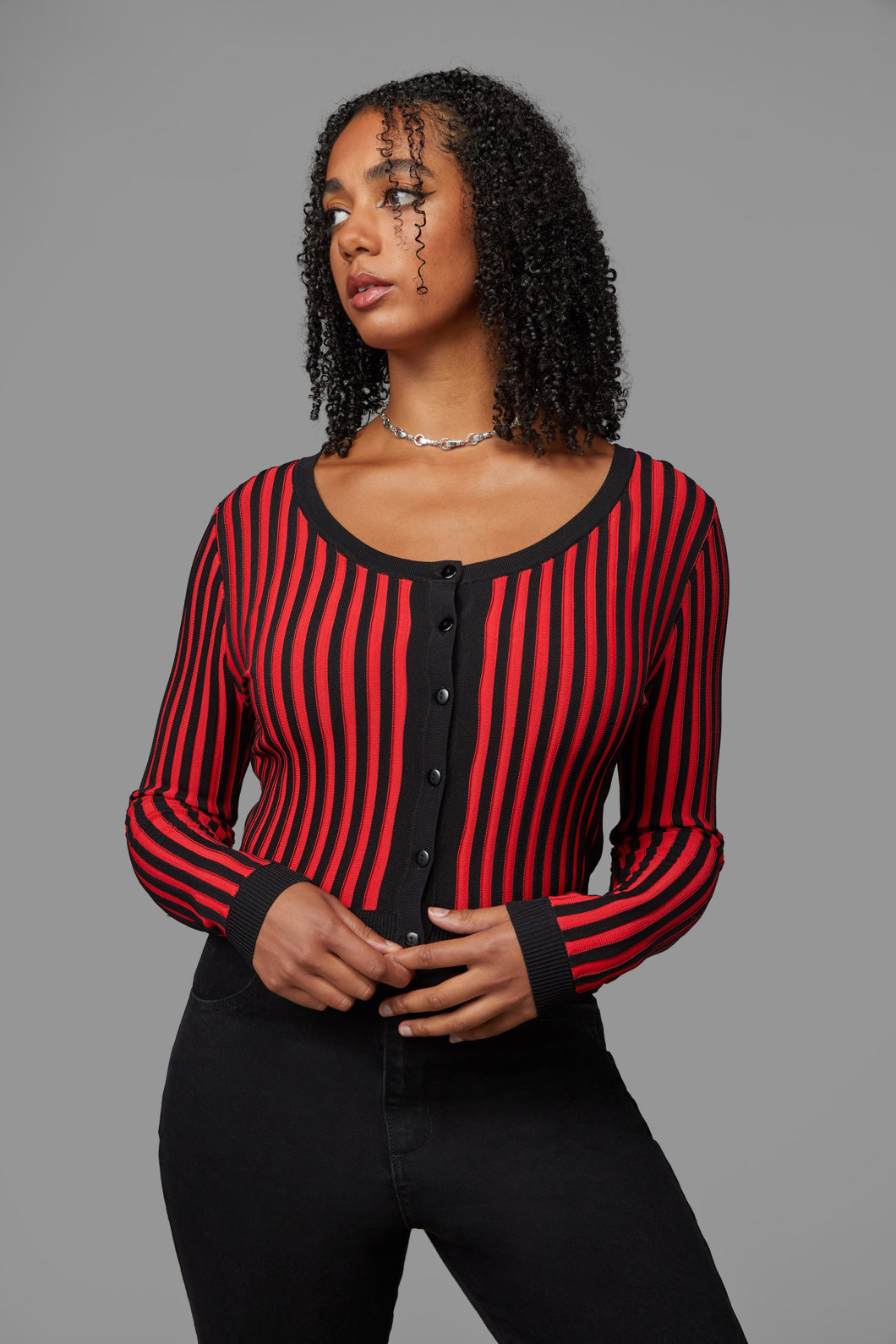 Black Friday - Voyager Cardigan - red